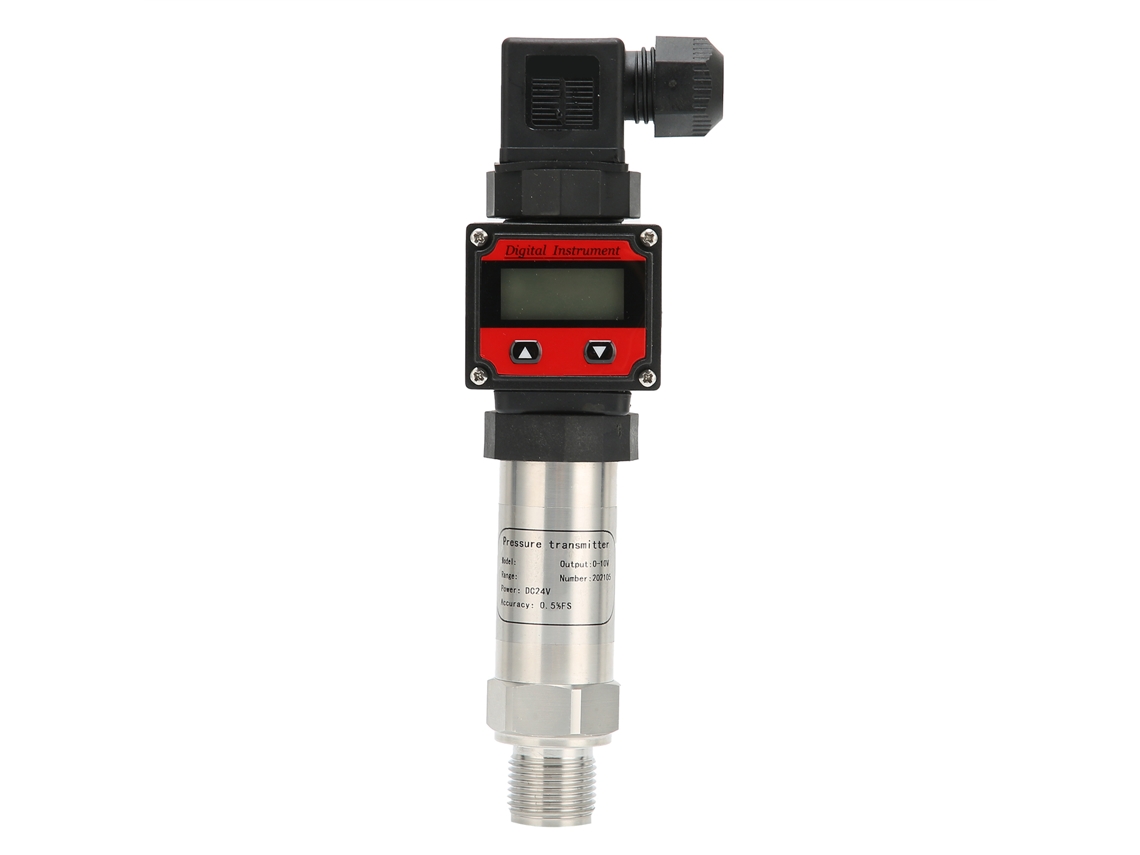 Sensor de Pressão Digital, LCD, 0-10V DC, 0-600kPa, para Ar e Água