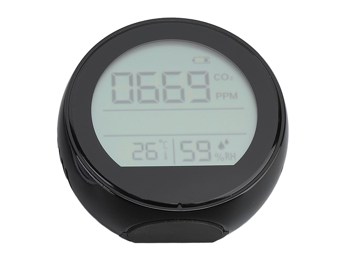 Detector De Co2 Inteligente, Sensor Ndir, Ecrã Lcd Nítida, Medição Em