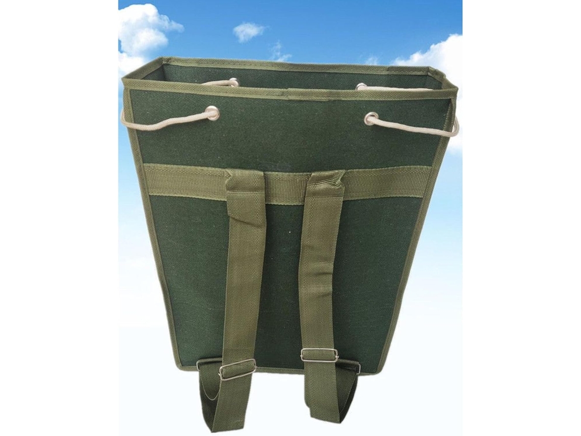 Bolsa para ferramentas com alças de ombro, mochila de segurança para trabalho, lona grossa e resistente, suporte de segurança