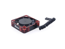 Ventoinha de Alumínio Surpass Hobby Rocket Laranja de 40 Mm, 16.000 Rpm, para Motores 4068 e 4092, Esc, Peças para Carros Rc 1/8 e 1/10. MDUG