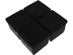 Doitool Conjunto De 4-protetores Borracha Antiderrapantes Para Pés Móveis, Sofá, Cadeira, Cama E Escritório