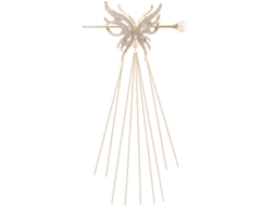 Horquilla Para El Pelo Estilo Moño Retro Con Borla De Mariposa Para Mujer