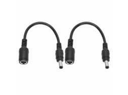 Aetheria 2pcs Adaptador Conversor Carregador Dc para Laptop Hp Fêmea 7.4x5.0mm para Macho 5.5x2.5mm