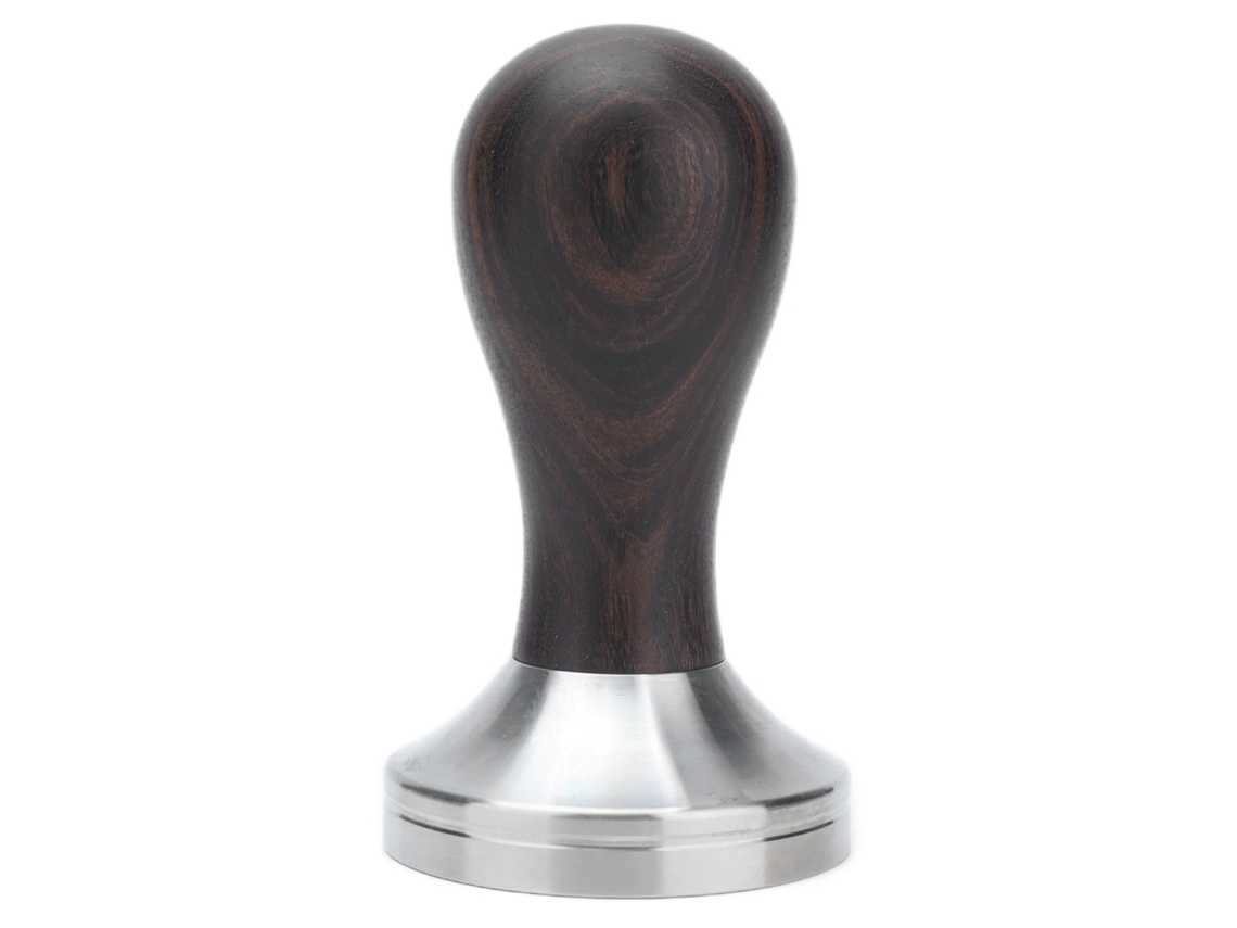 Tamper de Café 53mm Inox com Cabo de Madeira Primerox
