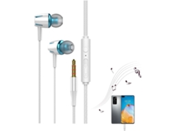Fones De Ouvido Com Fio - Intra-auriculares Graves Potentes Que