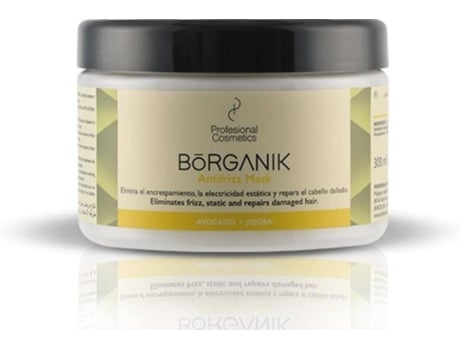 Máscara para o Cabelo  Borganik Anti Frizz (300 ml)