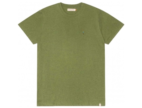 T-Shirt de Homem RVLT Corta Regular Verde (S)
