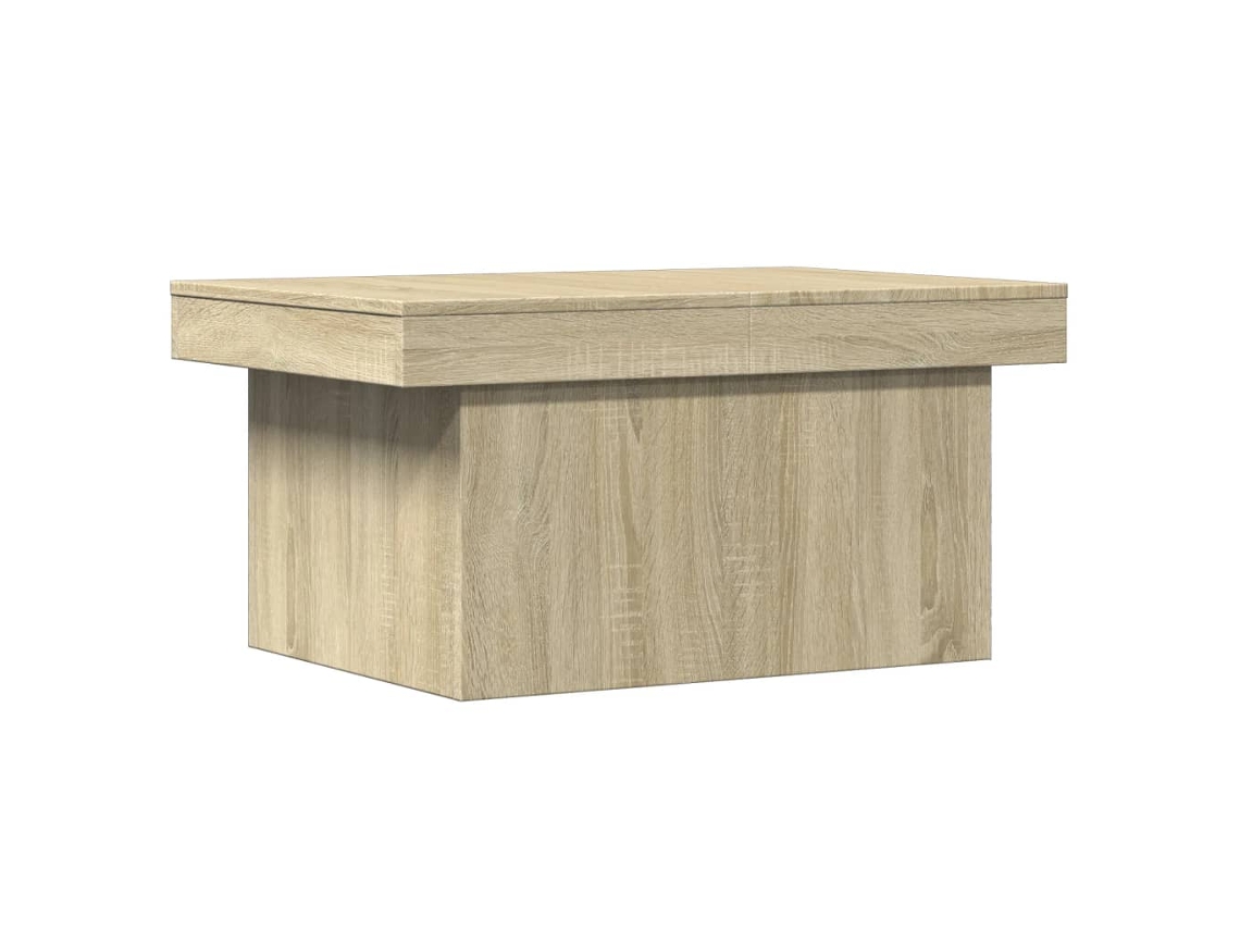 Mesa de Centro Derivados de Madeira Carvalho Sonoma MAISON EXCLUSIVE 100x55x40 cm