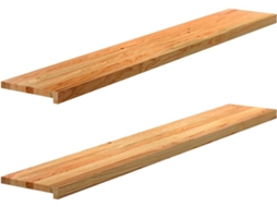 Window Sill, Window Sills Vidaxl Marrom Madeira De Carvalho (160 X 25 X 2 Cm)