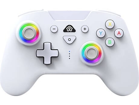Comando Sem Fio Led Rgb ECOPLAY Para Nsw - Branco