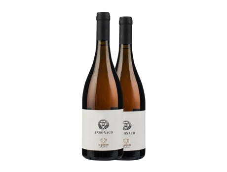 Vinho branco LE ANFORE DI ELENA CASADEI Ansonaco Ansonica Costa dell'Argentario (0.75 L - 2 Unidades)
