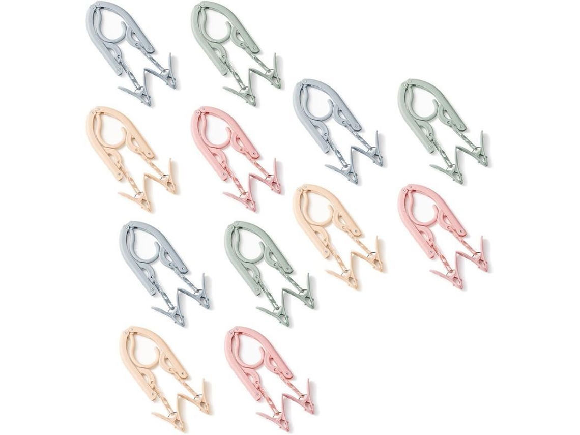 Perchero Plegable y Extensible para Ropa Interior, 60 Libras, Prata