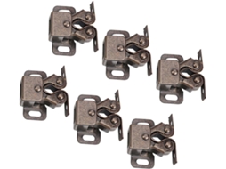 Conjunto De 6-travas Metálicas Para Portas Armários E Guarda Roupas Toyvian Rv Fácil Instalação