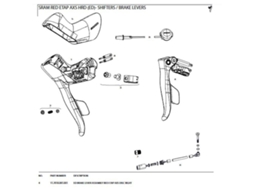 Sram Brake Lever Assembly Right For Red Etap Disc AxsÂ 