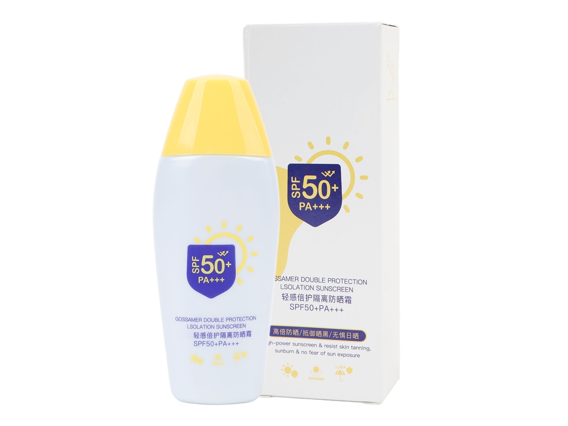 Creme Solar com FPS50+ 80g/2.8 Oz Proteção UV, Hidratante, Impermeável para Cuidado da Pele no Verão