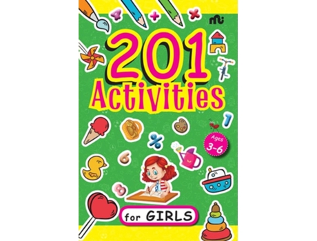 Livro 201 Activities For Girls de Moonstone e Rupa Publications India (Inglês)