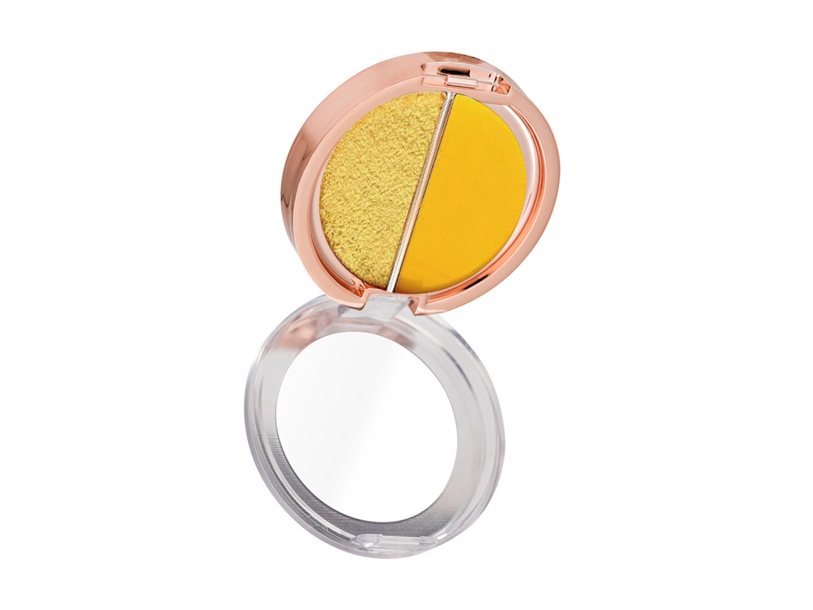 Paleta De Sombras De Olhos Beauty Glazed Double Colors 07 Com Cores Matte E Glitter De Longa Duração