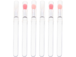 Pinça e protetores labiais de silicone, conjunto de 6 peças com tampa.