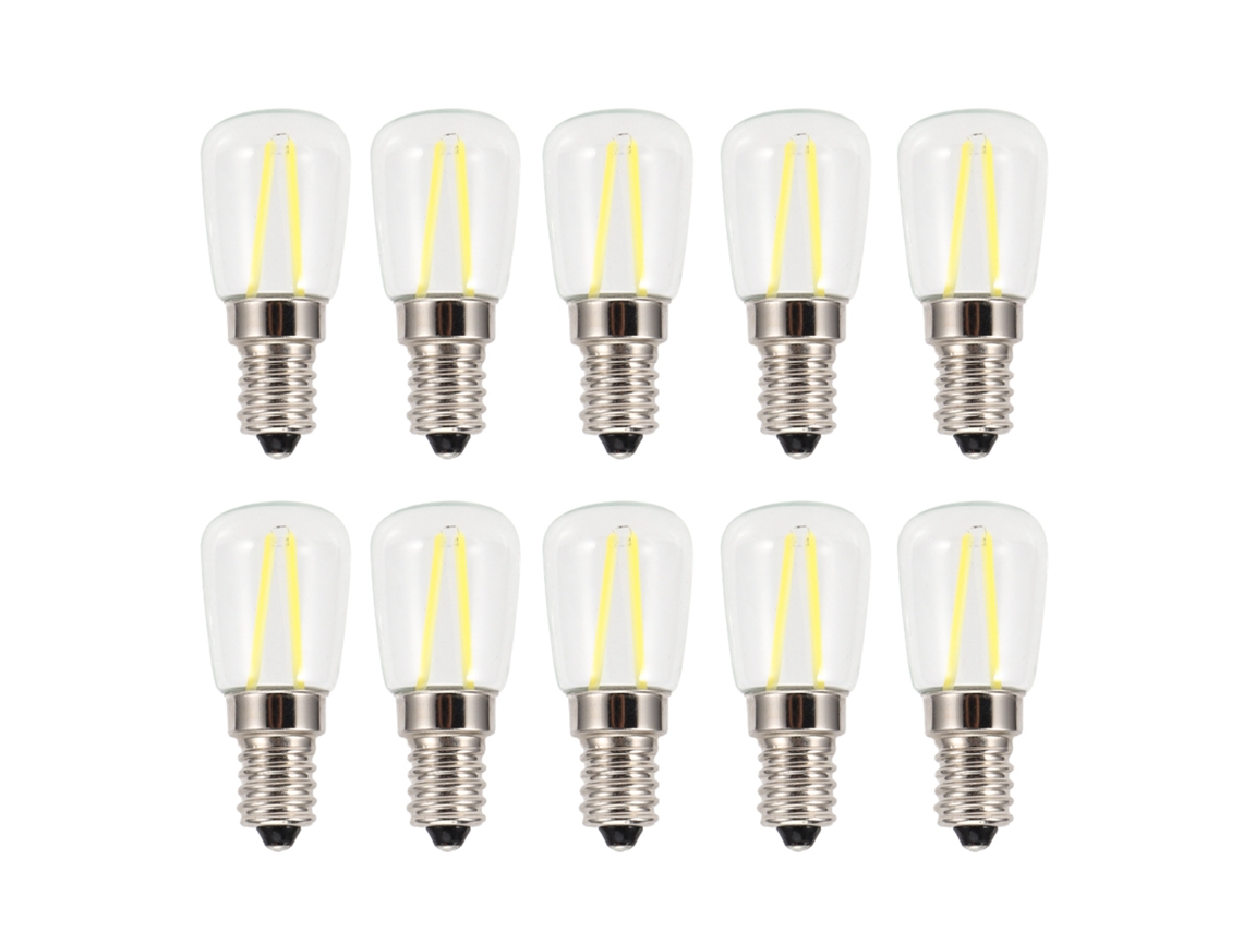 10pcs Lâmpada Led E14 1.5w Dimmável Ac 110v para Lustre | S/MARCA