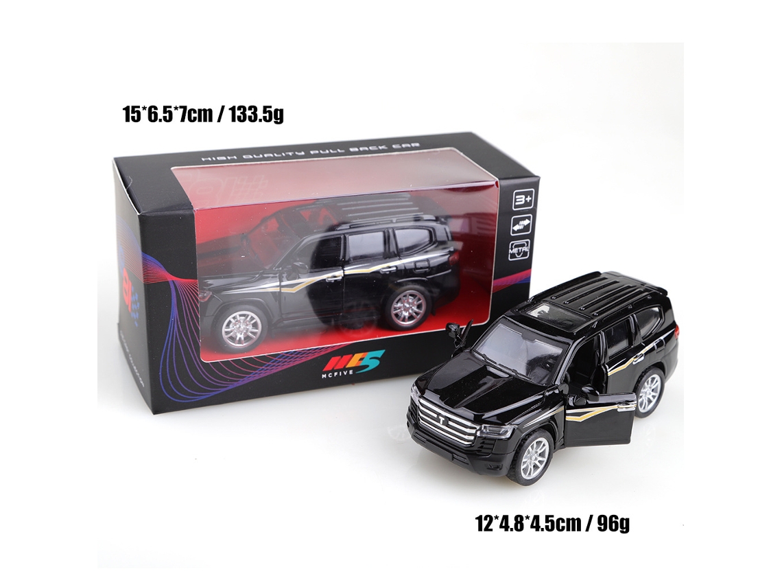 Miniatura de Suv Off road em Escala 1/36, com Portas Duplas, Modelo de Carro de Brinquedo Realista. MDUG