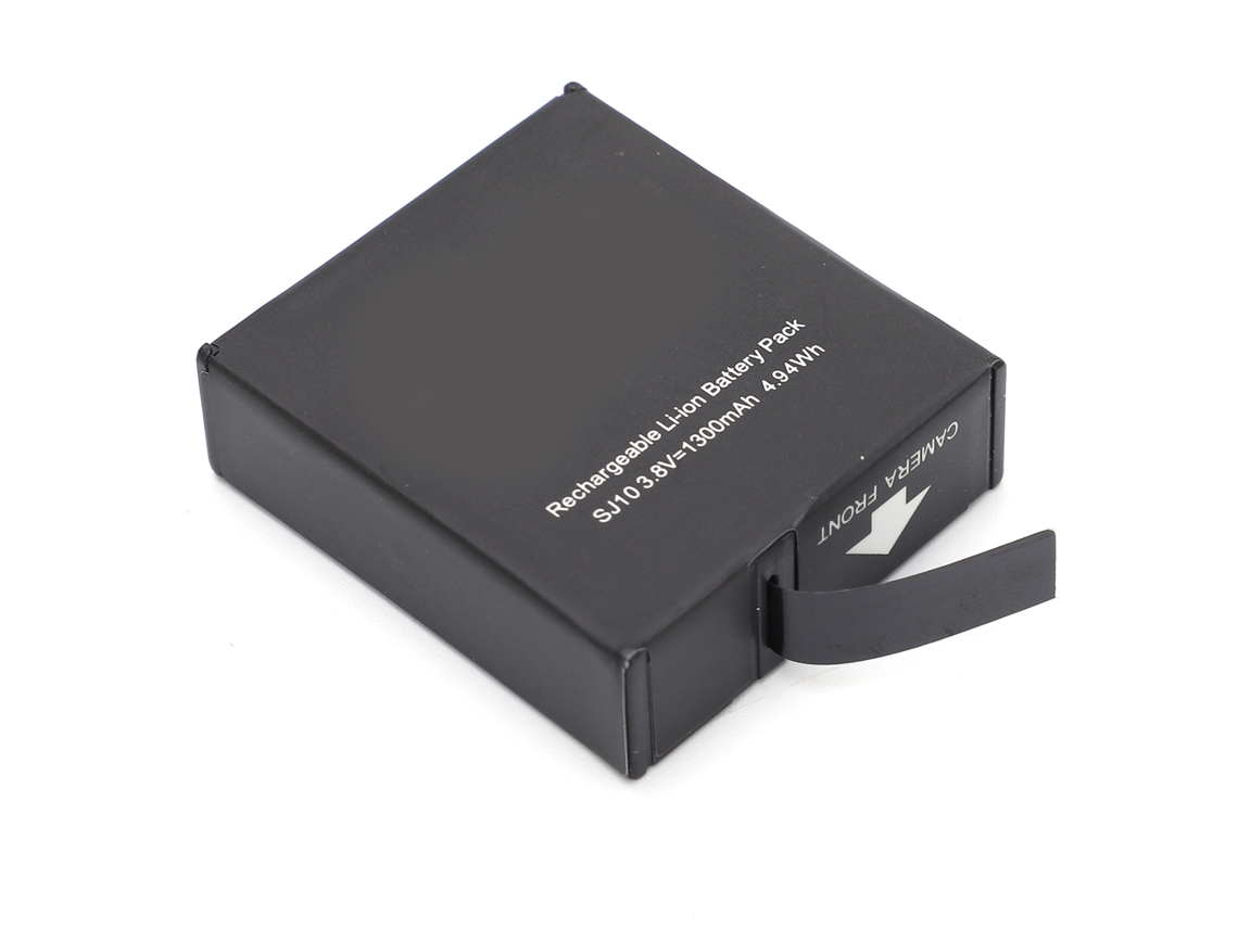 Bateria Lipo 1300mah Para Câmera De Ação Sjcam Sj10 Series Acessórios De Câmera De Movimento