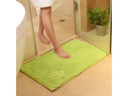 2026 tapete de Banho Antiderrapante de Microfibra Lavável, Absorção Rápida, 16x24 Polegadas, Verde Fruta