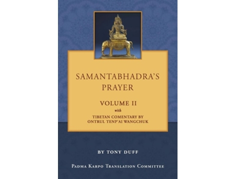Livro Samantabhadras Prayer Volume Ii De Tony Duff (inglês)