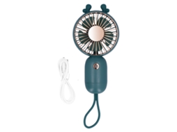 Mini Ventilador ajustável Usb, silencioso, para escola, casa e escritório, verde escuro BRILVIBERA