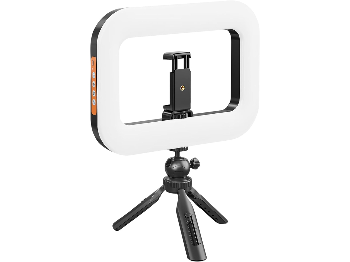 Tripé com Ring Light para Selfie e Suporte para Celular - Ring Light Led SFUSHOS