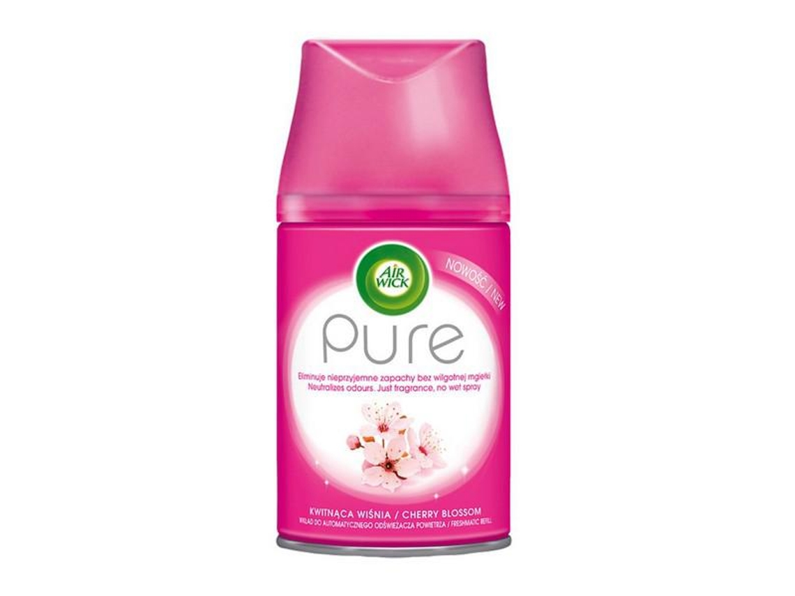 Ambientador Freshmatic Pure Cherry Air Wick 250 Ml