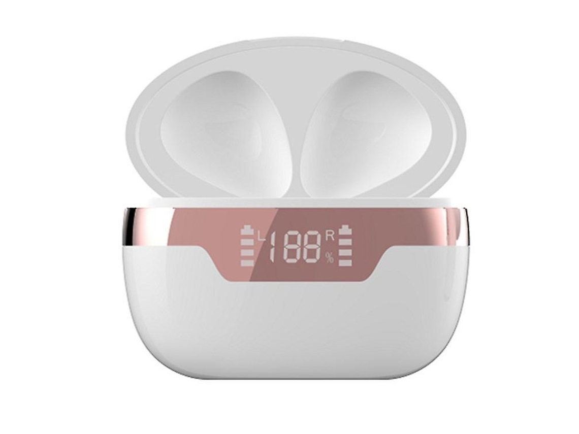 Auriculares Sem Carregamento Usb-C YEMAESRE Bluetooth Branco