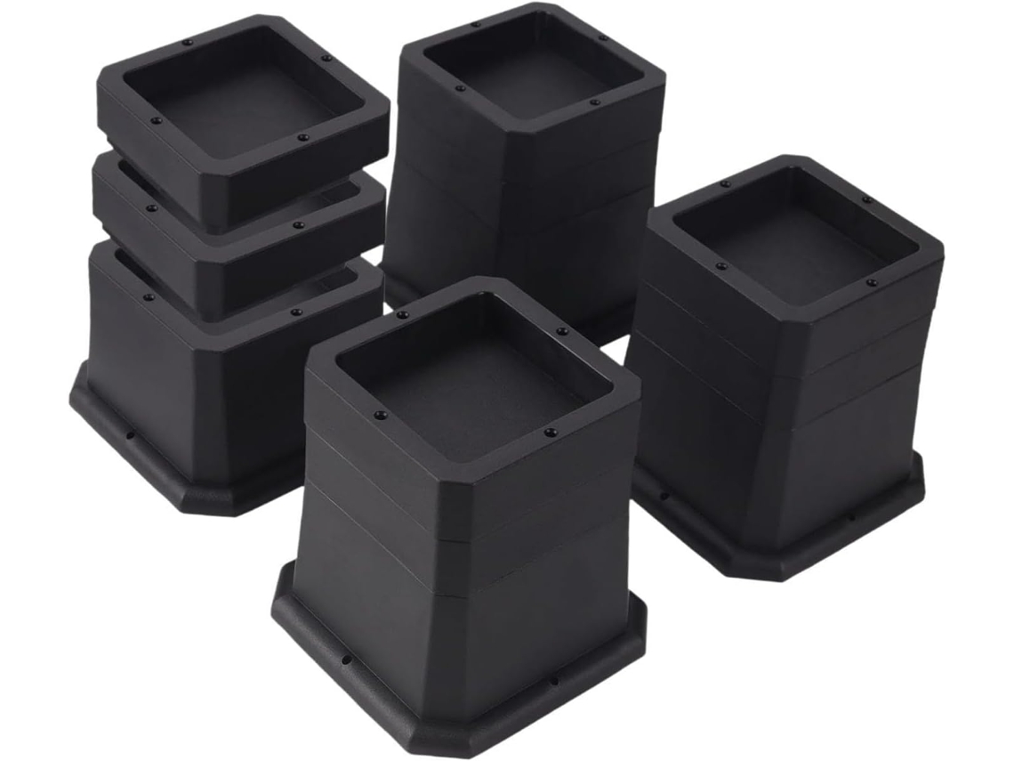Acessórios Para Móveis Antiriscos, Risers de Cama Resistentes, Elevam O Espaço Ob Os Móveis Para Organizar Chão