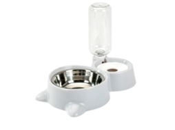 Tigela para Água e Comida para Animais de Estimação, de Aço Inoxidável com Design Anti tombamento AQUAFORGE