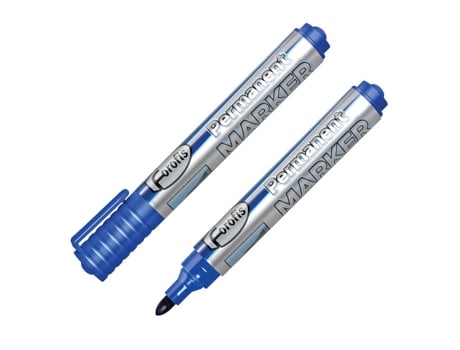 Marcador Permanente FOROFIS 2-5Mm Azul 91273