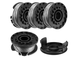 Compatível com Bosch Easygrasscut 18 23 26 Art 23 26 FIO para Aparador de Grama AQUAFORGE (4 Peças)