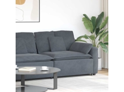 Vidaxl Módulo De Sofá Modular Com Braço E Almofadões 100 Cm
