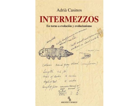 Livro Intermezzos : en torno a evolución y evolucionismo de Adrià Casinos Pardos (Espanhol)