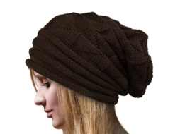 2026 gorro de Lana Tejido Unisex Baggy para Invierno, Estilo Slouchy, Talla Única, Adecuado para Deportes Al Aire Libre Y Ocasiones Casuales