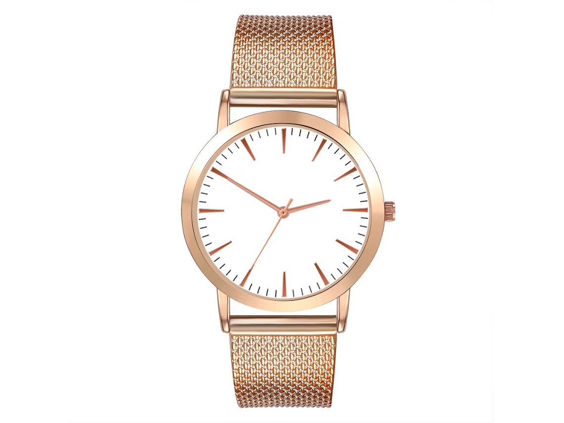 Reloj De Cuarzo Para Hombre Con Correa De Malla Moda Casual Negocios Regalo Zlf0708-f
