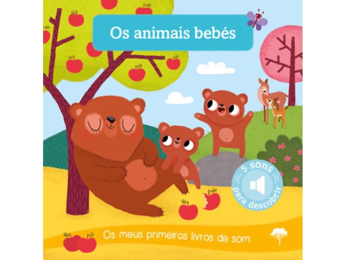 Livro Os Animais Bebés (Português)
