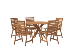 Garden Dining Set, Garden Dining Sets Vidaxl Marrom Madeira De Acácia (110 X 75 Cm)