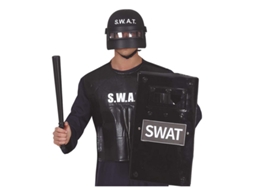 Escudo GUIRCA Swat Preto 65X30 Cm