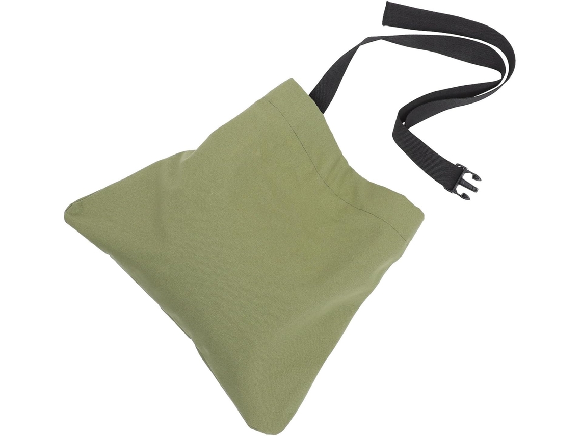 Sacola Resistente De Lona Verde Para Colheita Frutas E Vegetais.