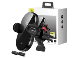 Suporte Automotivo Indutivo Usams 15w Para Celulares Na Grade De Ventilação