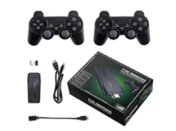 Console de Jogos Retrô Sem Fio 4k com Mais 20.000 Jogos, Plug And Play, Controles 2.4g GOKOCO (64g)