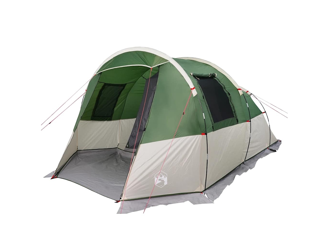 Camping Tent, Camping Tents Vidaxl Verde Poliéster (4 Pessoas)