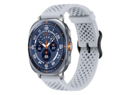 Bracelete para Samsung Galaxy Watch Ultra Silicone Respirável Cinza XIAOMOYU (47mm)