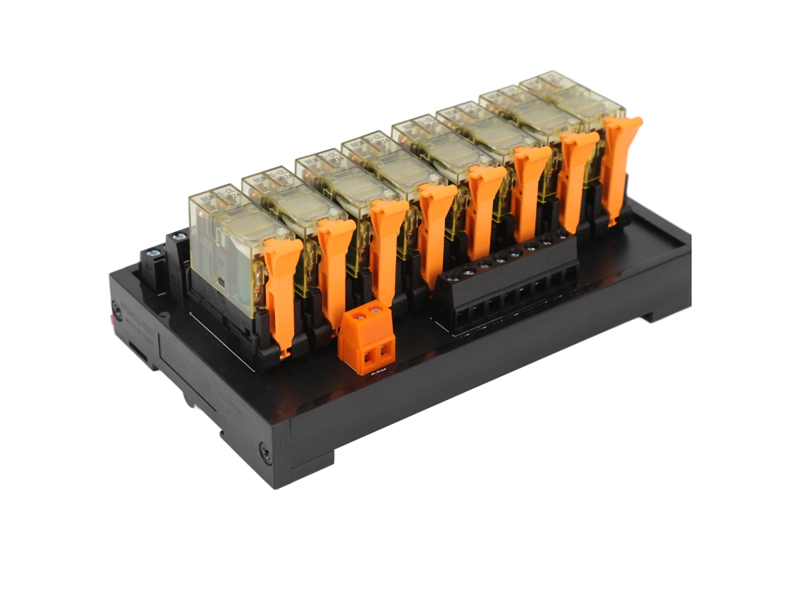 Laxiscreed Módulo Relé De Controlo Para Dc E Instalação Em Rail Din Plc