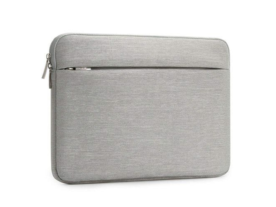 Capa Para Laptop De 15 15,6, Bolsa Tipo Pasta Cinza Slowmoose