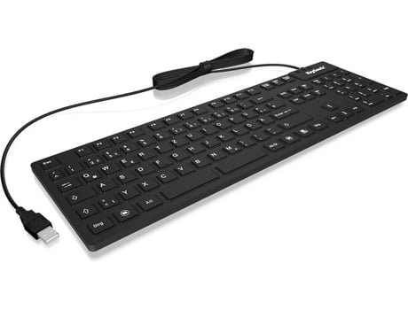 Teclado KEYSONIC KSK-8030 (Com Cabo - Layout Suíço - Teclado Numérico)
